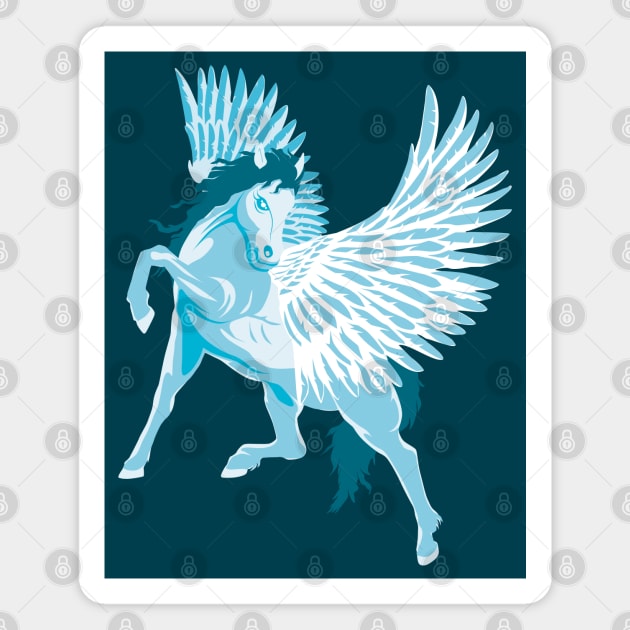 Pegasus Magnet by TMBTM